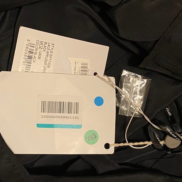 Self Portrait Lace Applique Mini Dress - Picture 7 of 12